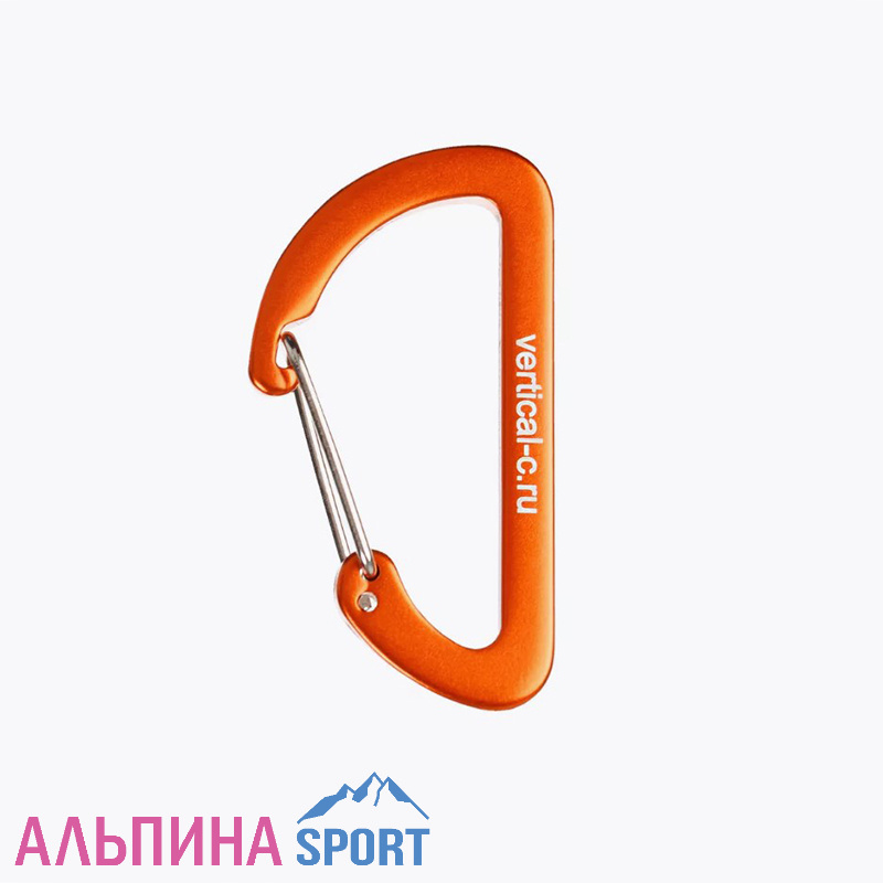 Карабин Вертикаль сувенирный малый оранжевый