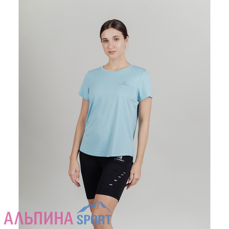 Футболка Nordski Run Blue Sky женская