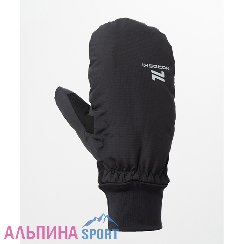 Варежки Nordski Snow Soft Black