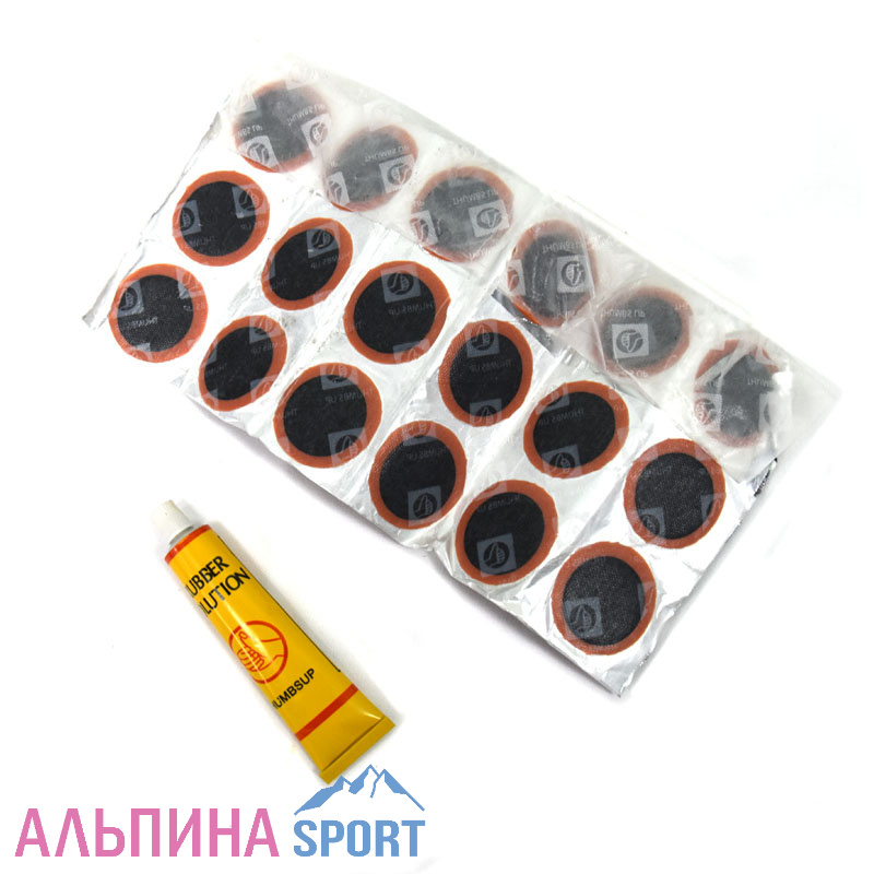 Велоаптечка RED SUN клей+36 маленьких заплаток