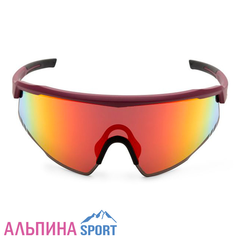Очки NONAME LIVIGNO RASBERRY красная оправа, красная линза