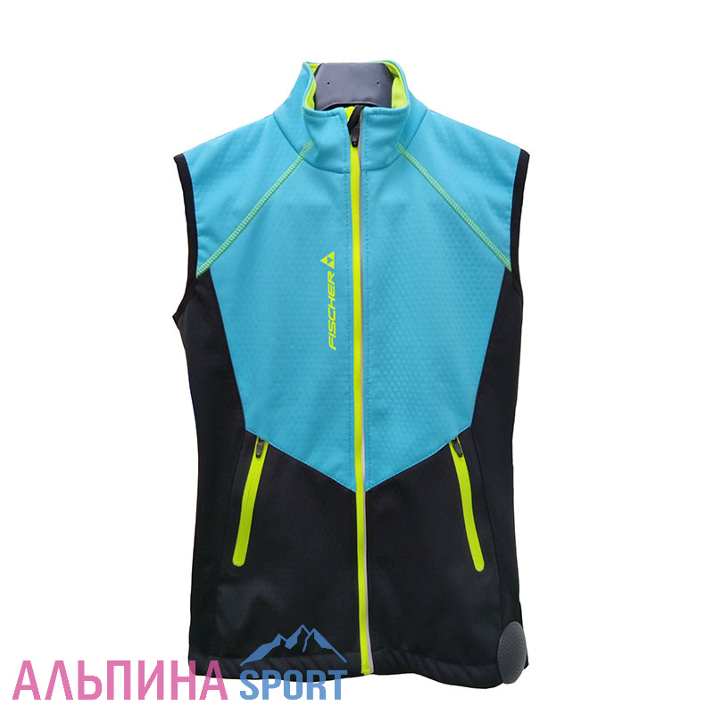 Жилет FISCHER Softshell детский бирюзовый