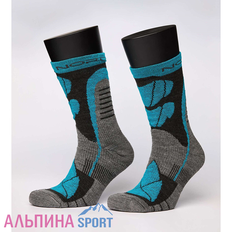 Носки Nordski Wool Light Blue/Black