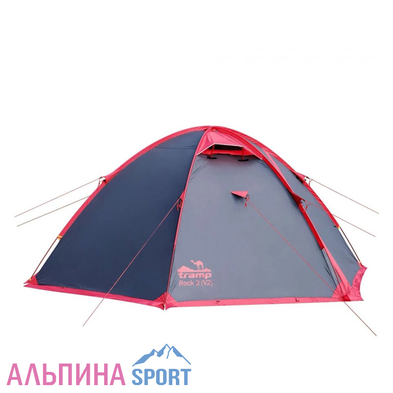 Палатка Tramp Rock 4 V2 серый