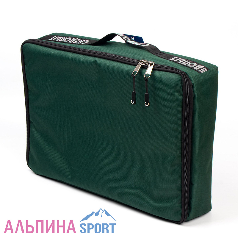 Чехол для плиты и газового баллона "СЛЕДОПЫТ" 34х21х11 см зеленый