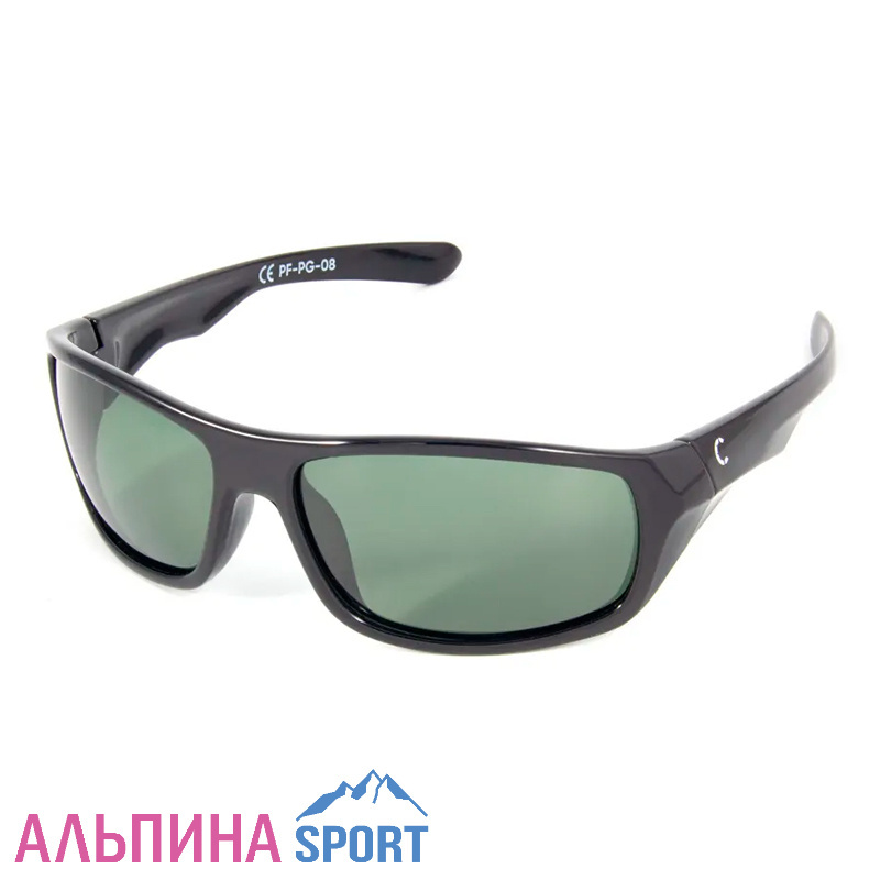 Очки поляризационные плавающие СЛЕДОПЫТ Shadow в футляре линзы green