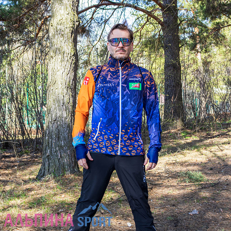 Олимпийка Arswear Runing NAVI Man Russia