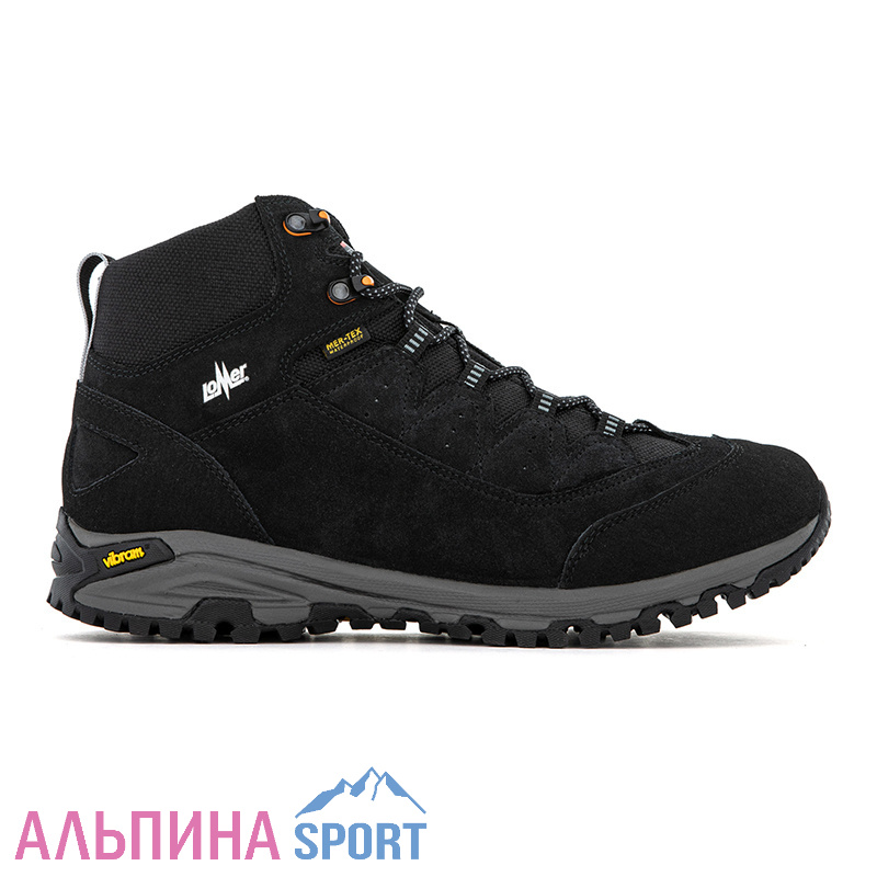 Ботинки Lomer Sella High MTX Suede Thinsulate Off Black