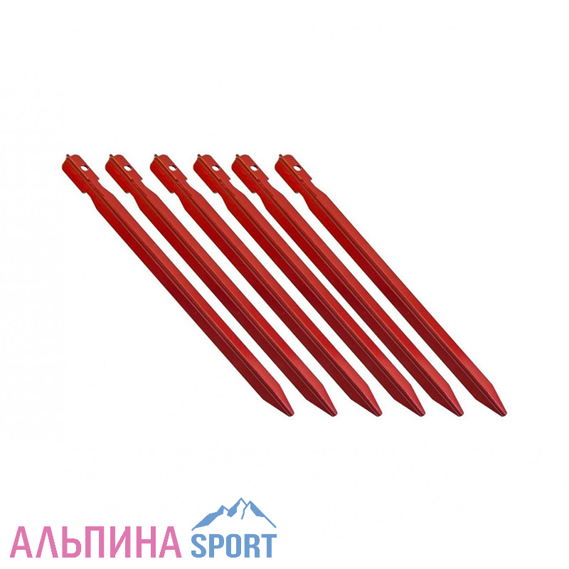 Набор колышков RockLand 180 мм, алюм.Y, 6 шт.