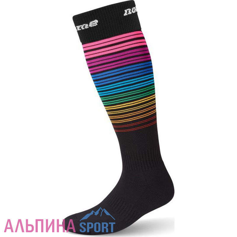 Гольфы NONAME O-SOCKS STRIPED 22 RAINBOW