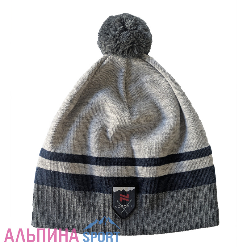 Шапка Nordski Move Grey/Black
