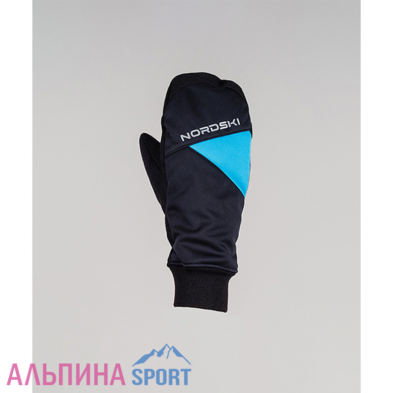Варежки Nordski Arctic Black/Blue WS
