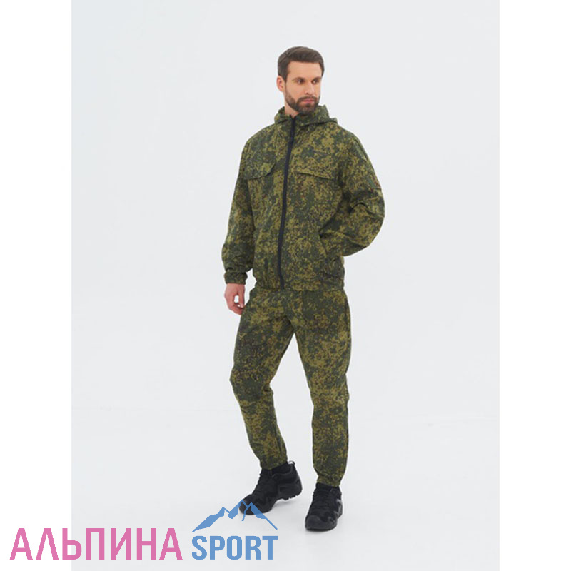 Костюм летний Стрелок ткань Сорочка цвет Цифра зелёная