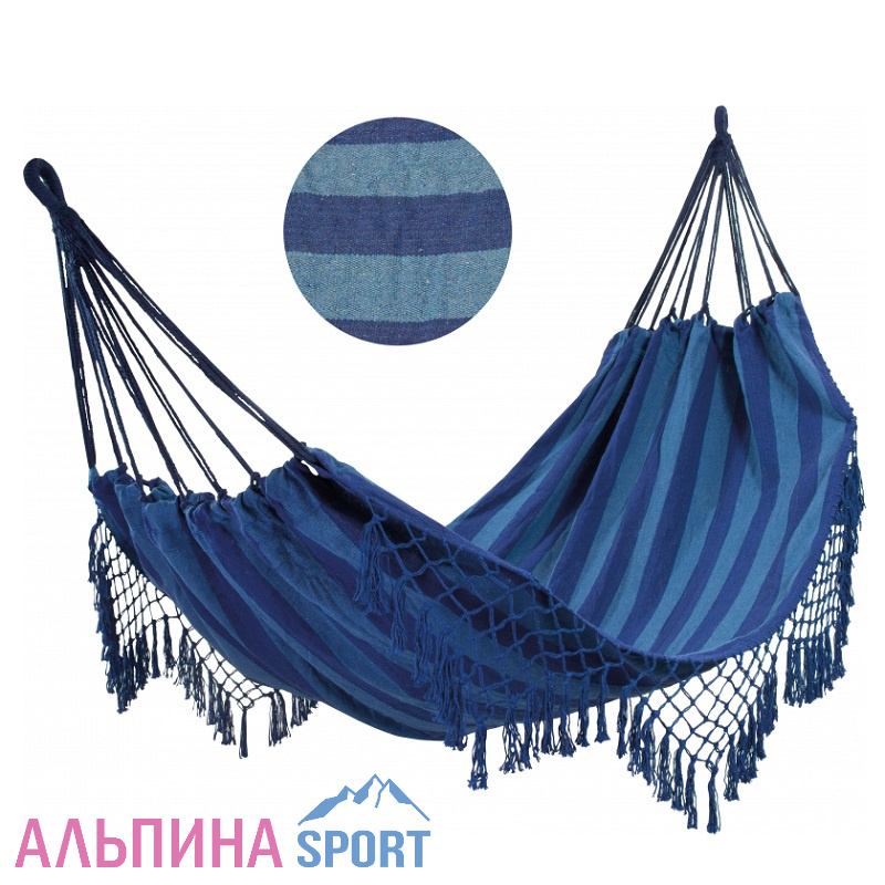 Гамак Ham-18 200*120 см полотняный с бахромой