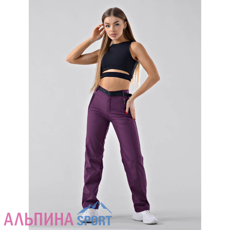 Брюки женские Azimuth B 016_Пыльная роза