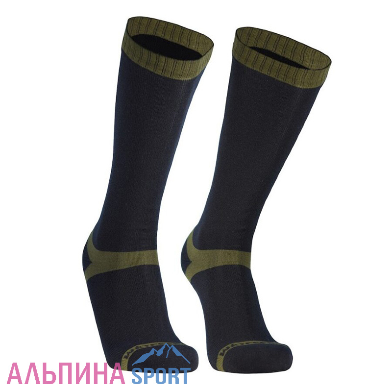 Носки Dexshell Trekking green DS636 водонепроницаемые