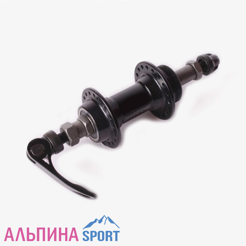 Втулка задняя спортивная алюминий подшипник на эксцентрике 36H