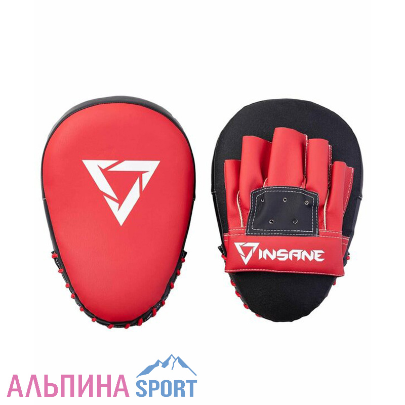 Лапы INSANE FIGHT изогнутые, красный, 26х18х5,5 см