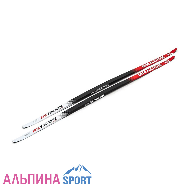 Лыжи гоночные BRADOS RS SKATE JR red