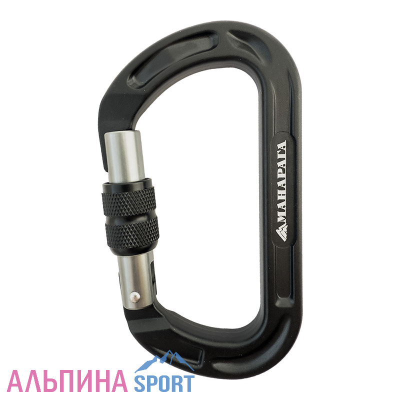 Карабин Манарага Strong D-образный с муфтой