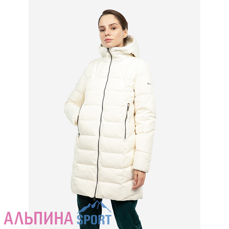 Куртка пуховая женская Women's Down Jacket кремовый р.46