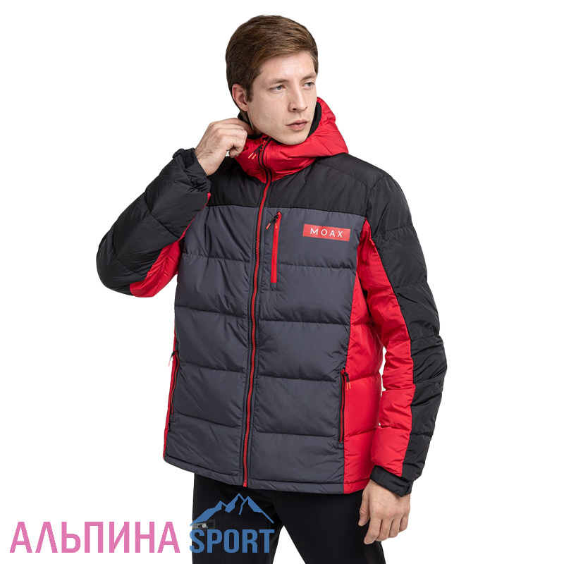 Куртка пуховая Moax Club Team мужская красный