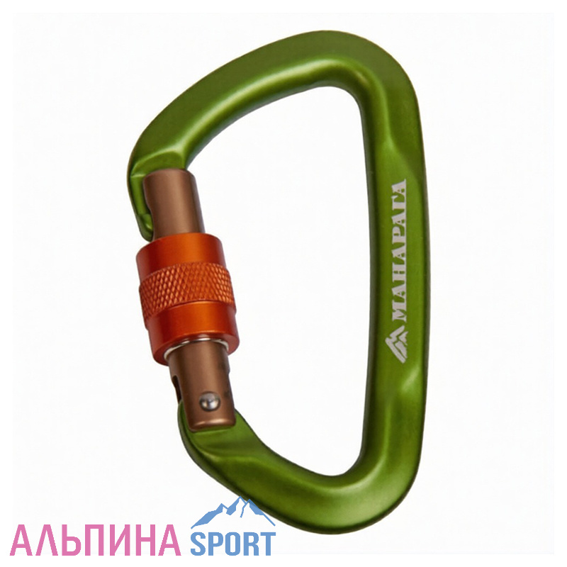 Карабин Манарага Small D-образный с муфтой