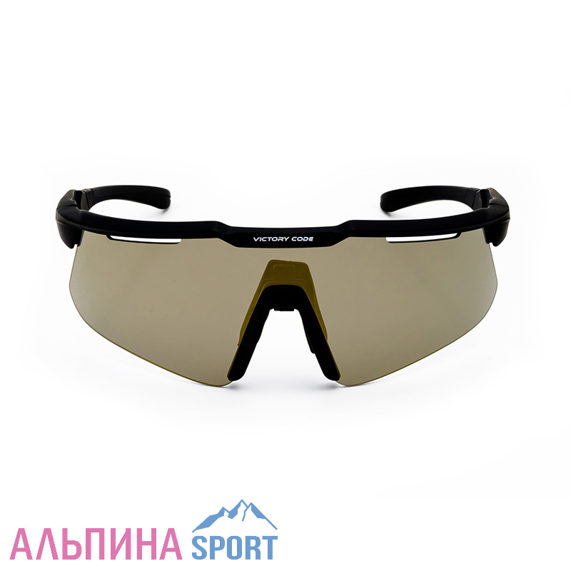 Очки Victory Code Extreme Матово-черный (зеркально золотистый)