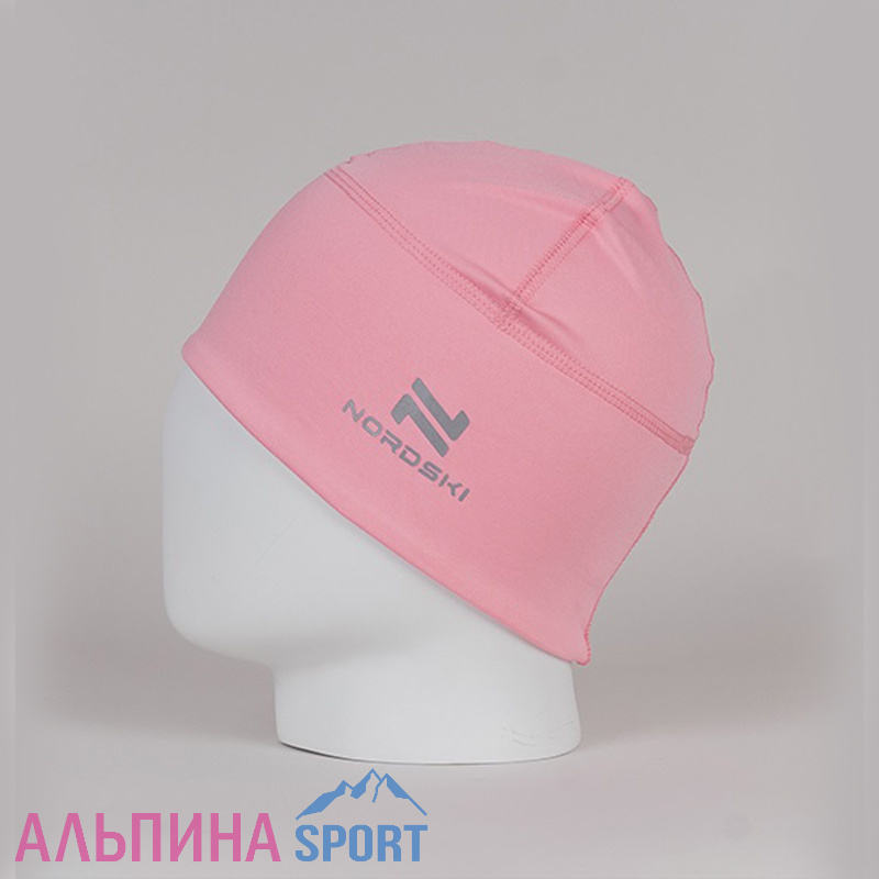Тренировочная шапка Nordski Warm Candy Pink