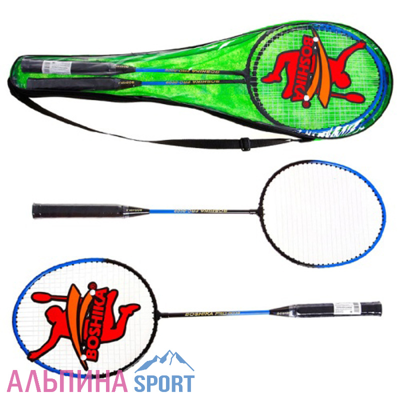 Бадминтон метал.2шт в чехле 634830
