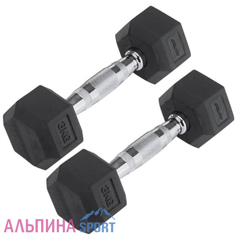 Гантели гексагональные STARFIT DB-301 2*3,0 кг