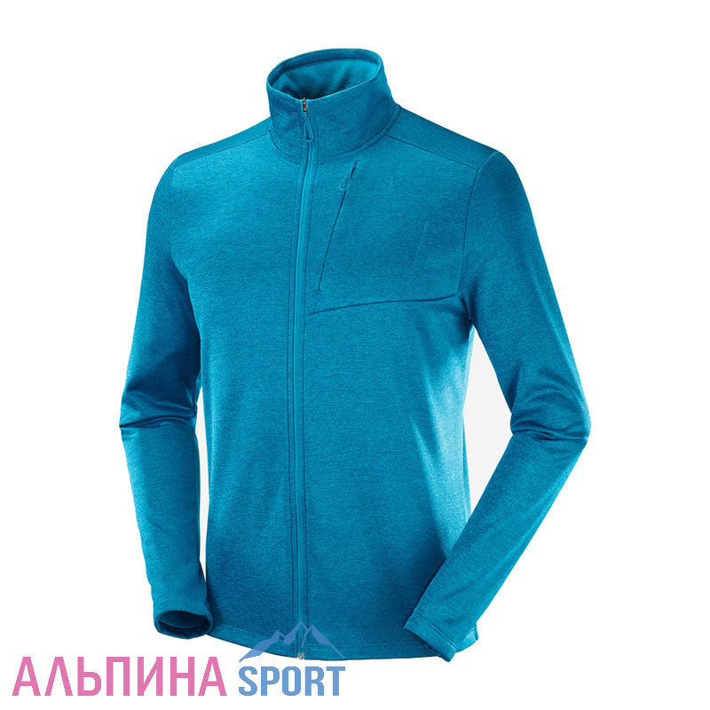 Джемпер Salomon TRANSITION FZ MID M Barrier Reef