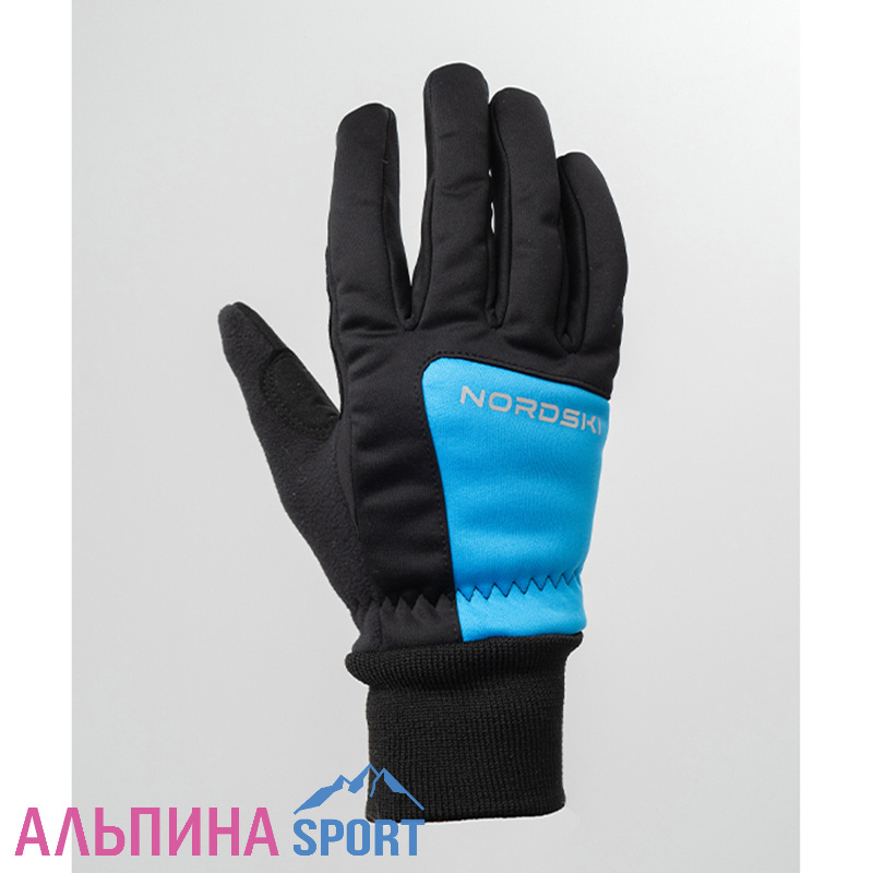 Перчатки Nordski Arctic Black/Blue