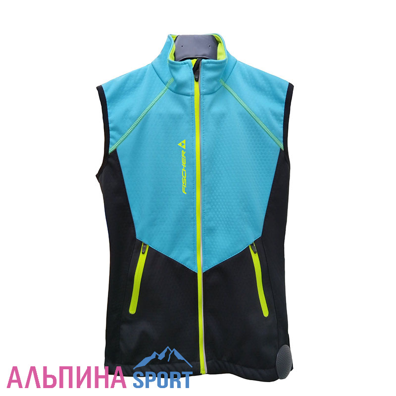 Жилет FISCHER Softshell детский бирюзовый