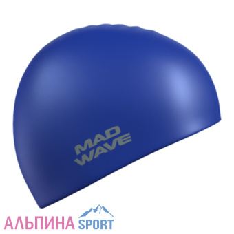 Силиконовая шапочка Mad Wave Intensive big Blue_v02