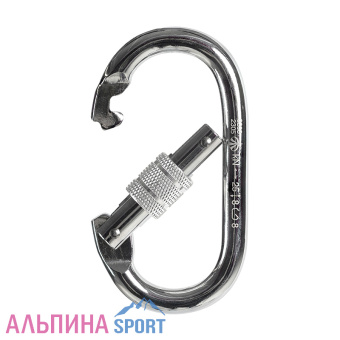 VER 0208 КАРАБИН ОВАЛ СТАЛЬНОЙ РАСКРЫТИЕ