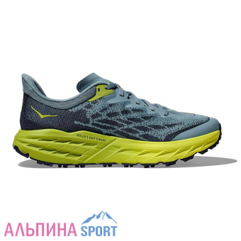 Кроссовки мужские HOKA SPEEDGOAT_5_Stone Blue_Dark Citron_Site_v01