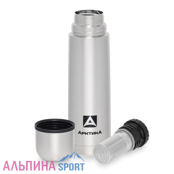 Термос Арктика классический с ситечком 0,5л_Site_v02