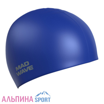 Силиконовая шапочка Mad Wave Intensive big Blue_v01
