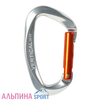 VER 0209 КАРАБИН CКАЛОЛАЗНЫЙ С ПРЯМОЙ ЗАЩЕЛКОЙ (KEYLOCK)