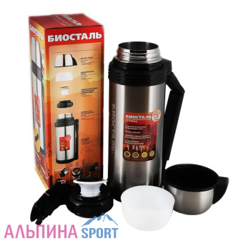 Термос Биосталь-СПОРТ универсальный с ручкой,1,8 л_v02