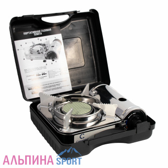 Плита наст. газовая СЛЕДОПЫТ - Spark, керам. (защита от избыточного давления)_v06