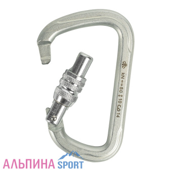 VER 0225 КАРАБИН СТАЛЬНОЙ ЛЮКС С МУФТОЙ (KEYLOCK)-3