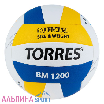 Мяч волейбольный Torres BM1200 микрофибра размер 5_v01