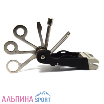 Набор шестигранников 19 ключей, ремкомплект, монтаж шин, ключ цепь, ключ спицы KL-9820А