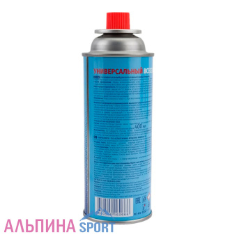 Баллон газовый Следопыт 220г цанговый РОССИЯ_v02