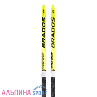 Лыжи гоночные Brados Flash Carbon skate yellow H1_v01