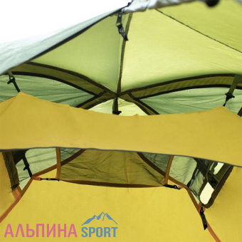 Палатка Tramp Rock 4 V2 серый_v11