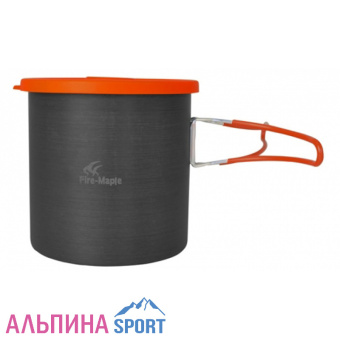 Котелок FWS-K6 1,0л с эласт.крышкой