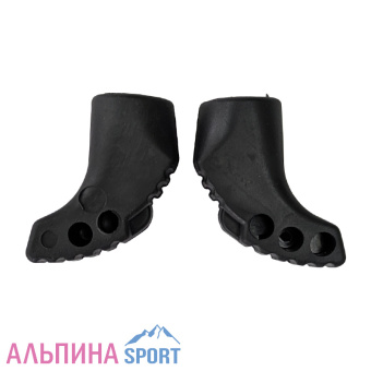 Наконечники для скандинавских палок Gekars асфальтовый Башмачок 